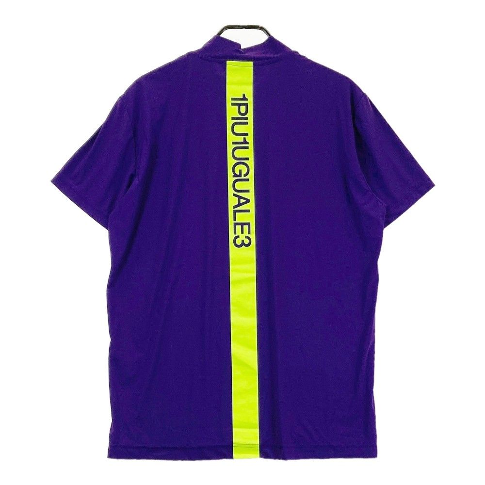 サイズ：5 1PIU1UGUALE3 GOLF 半袖モックネックTシャツ パープル系
