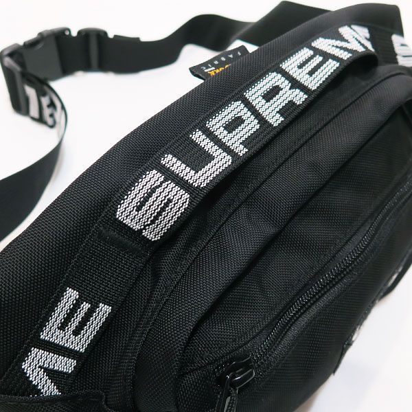 SUPREME シュプリーム 18SS WAIST BAG ウエスト バッグ ブラック