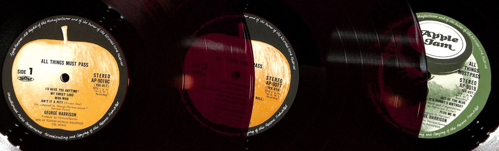 赤盤3LP】George Harrison All Things Must Pass ジョージ・ハリスン