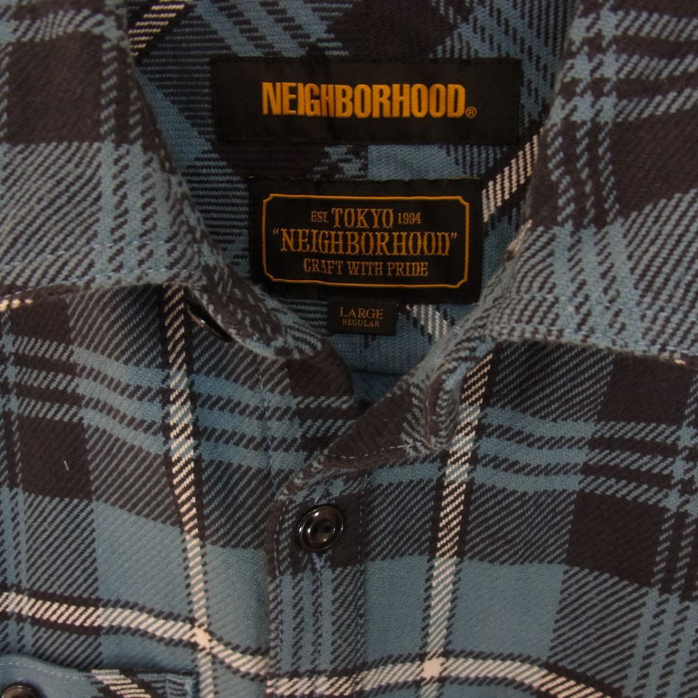 NEIGHBORHOOD ネイバーフッド 19AW 192ARNH-SHM02 LUMBERS/C-SHIRT.LS