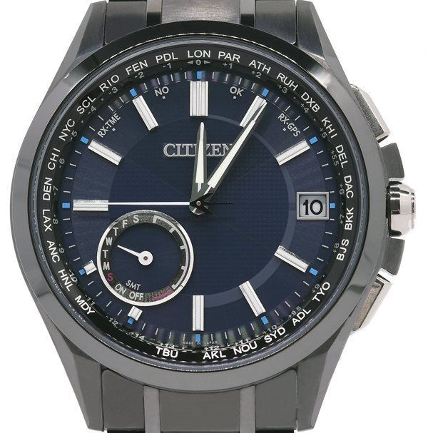 ☆箱保付！美品！CITIZEN シチズン ATTESA アテッサ CC3015-57L ダイレクトフライト LIGHT in BLACK 2016  BLUE EDITION F150 メンズ☆ - メルカリ