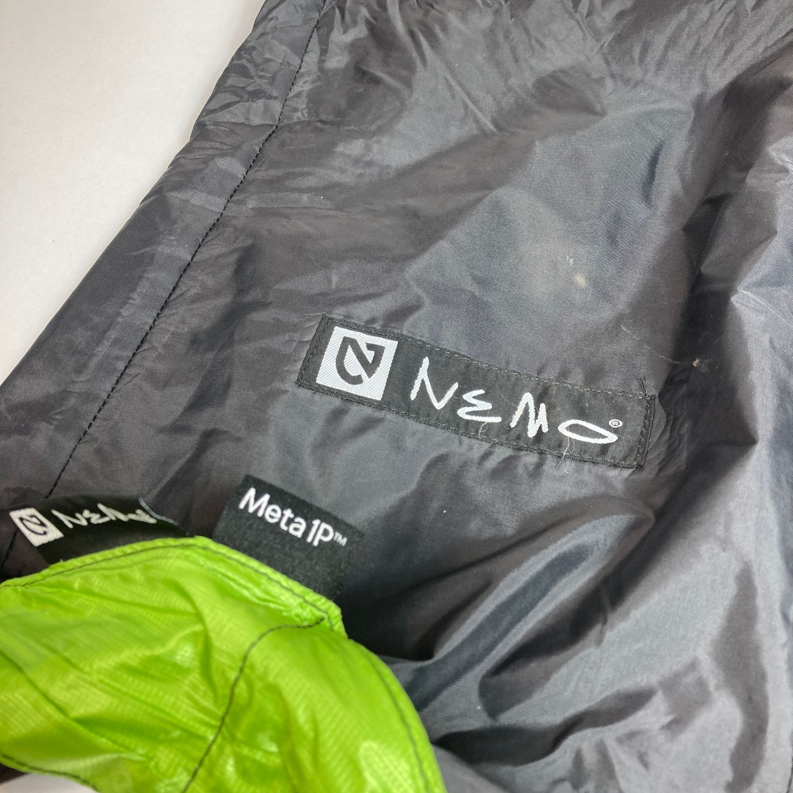 ジャンク品】超軽量約1kg NEMO obi1P グリーン ジャンク品】超軽量約