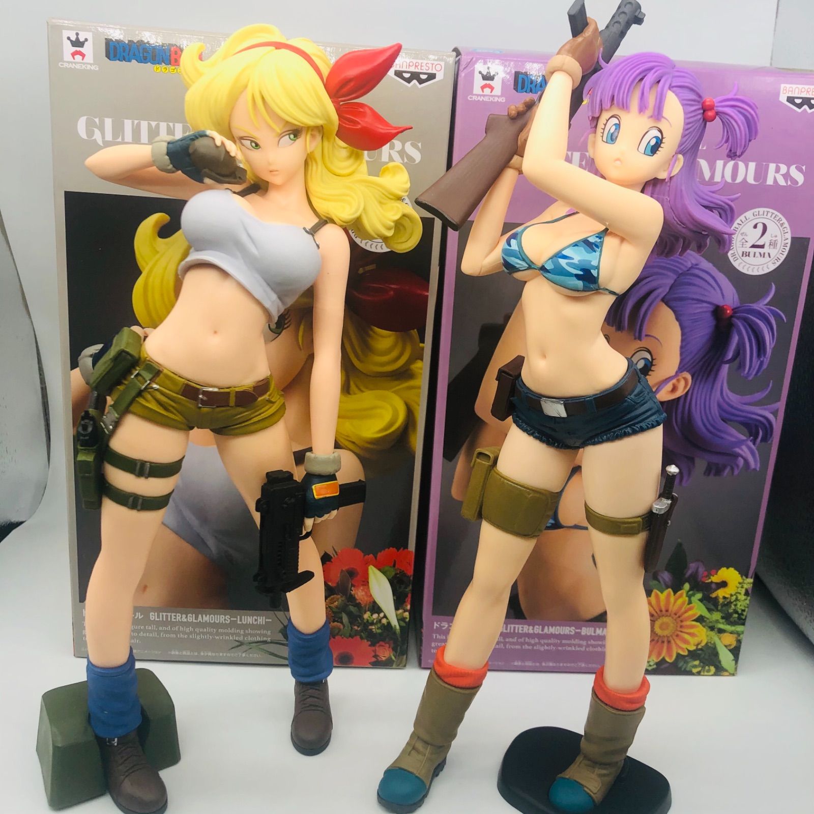 ドラゴンボール フィギュア グリッター グラマラス ランチ ブルマ セット グリッター&グラマラス ランチ、ブルマ セット ドラゴンボール