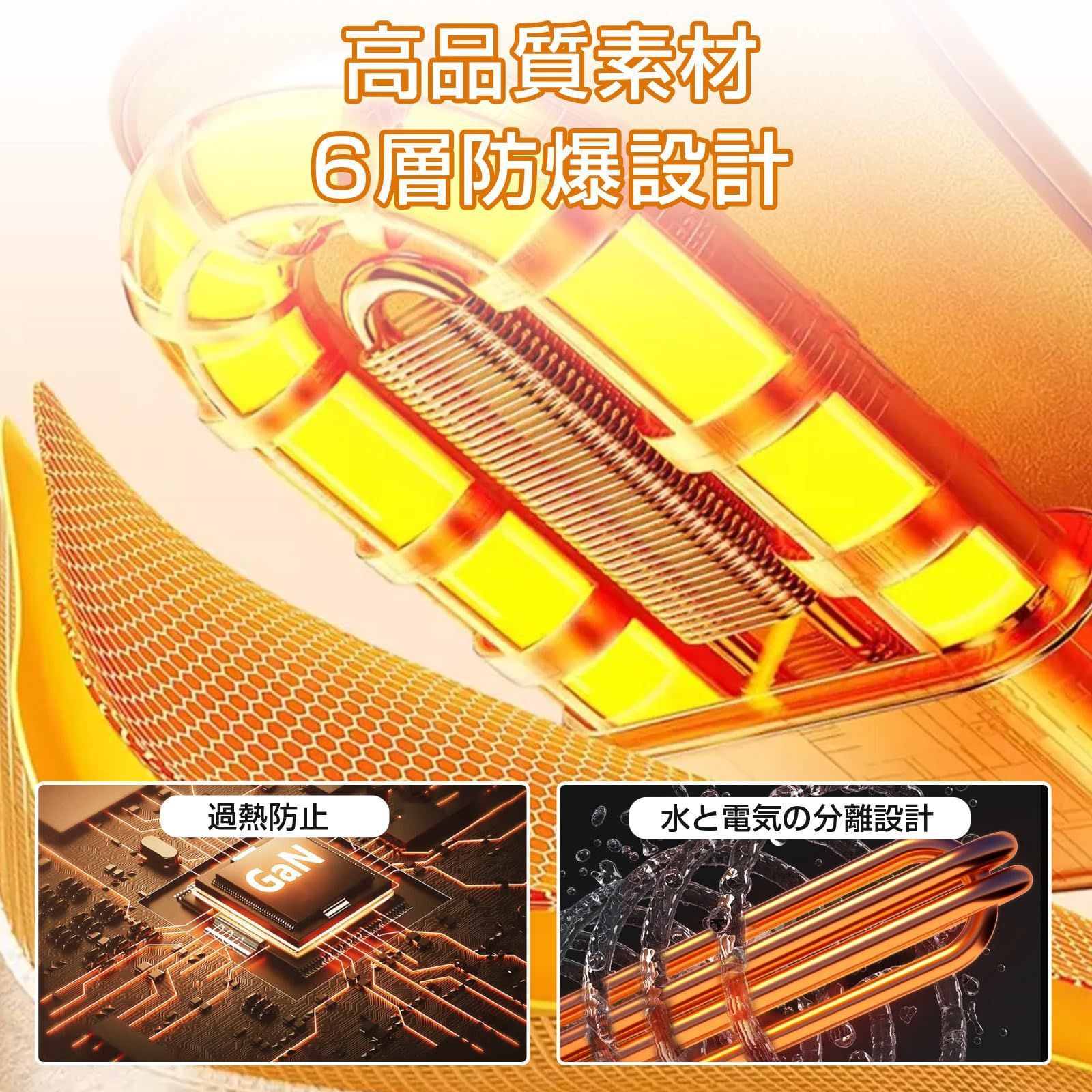 Imspace 湯たんぽ 充電式 ゆたんぽ 蓄熱式 電気湯たんぽ 7分急速