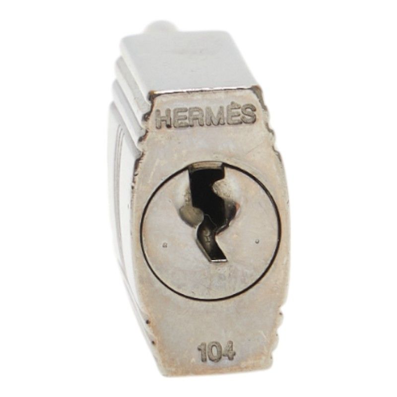 エルメス カデナ 南京錠 10個セット シルバー メタル レディース  