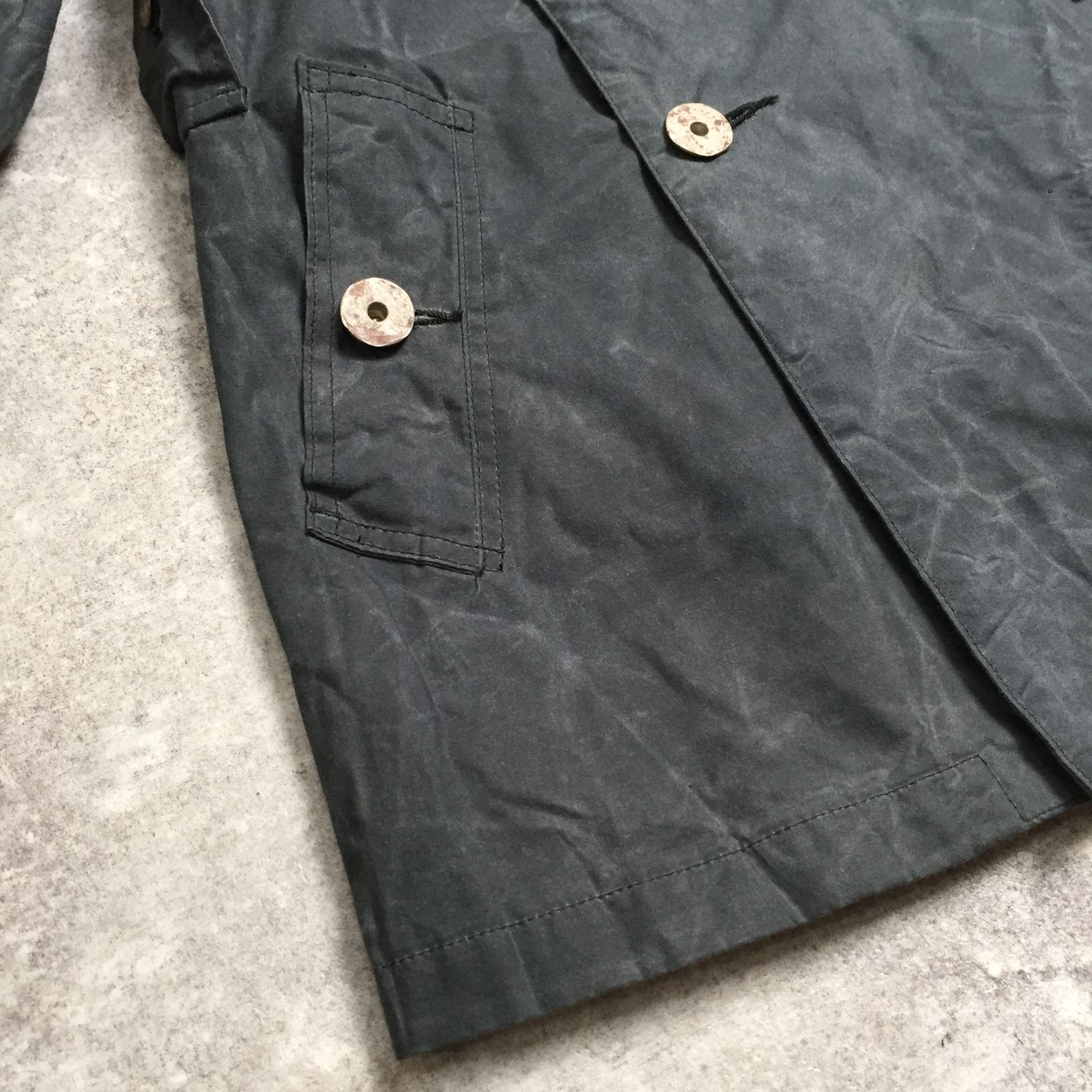 KAPITAL キャピタル オイルド モーターサイクル コート フランス軍