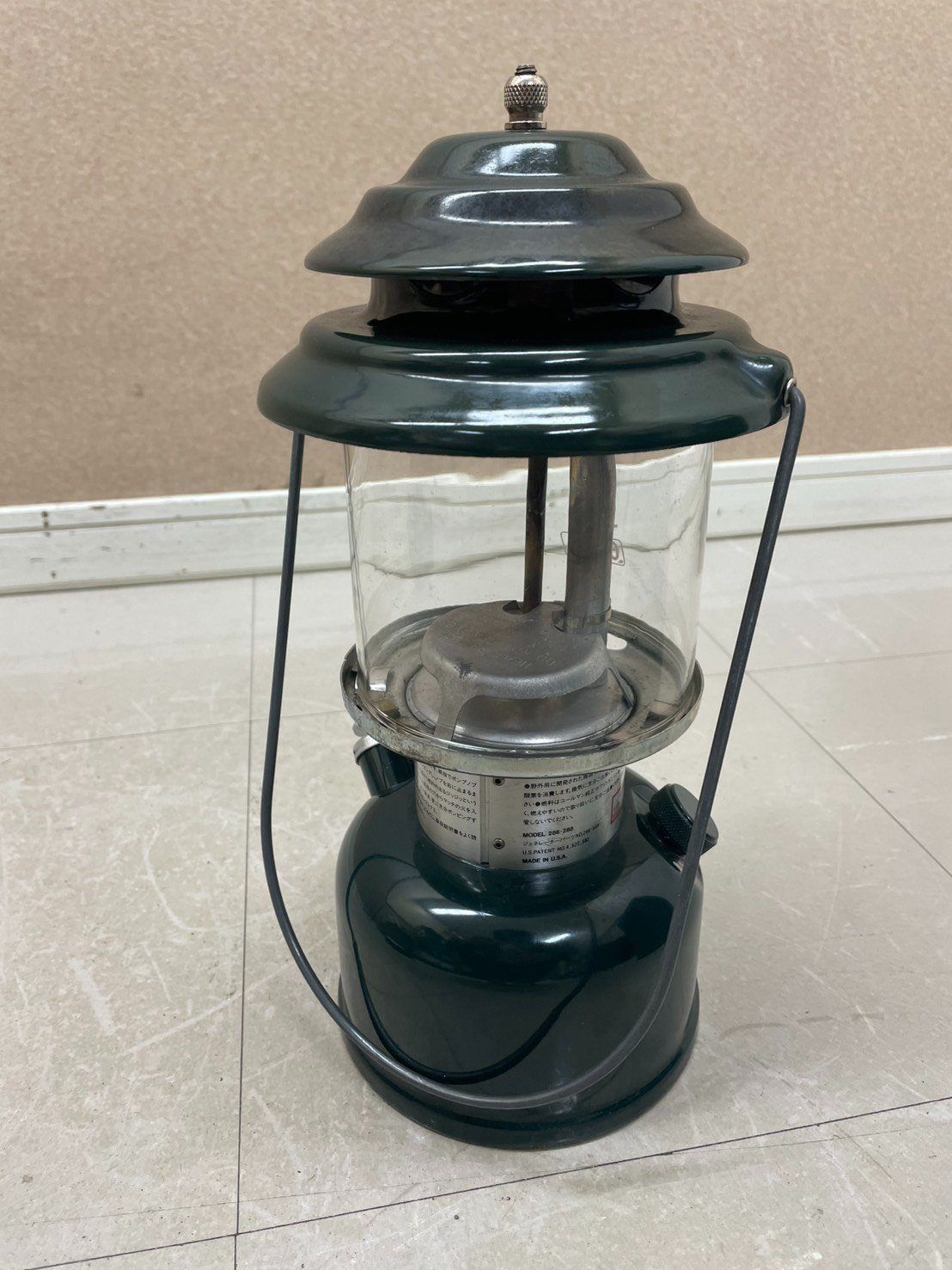 コールマン1マントルランタン 1991年製 Coleman コールマン MODEL 286