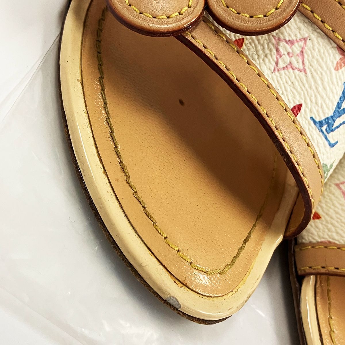 ルイヴィトン　サンダル、34(21.5) LOUIS VUITTON ルイヴィトン モノグラム マルチカラー サンダル