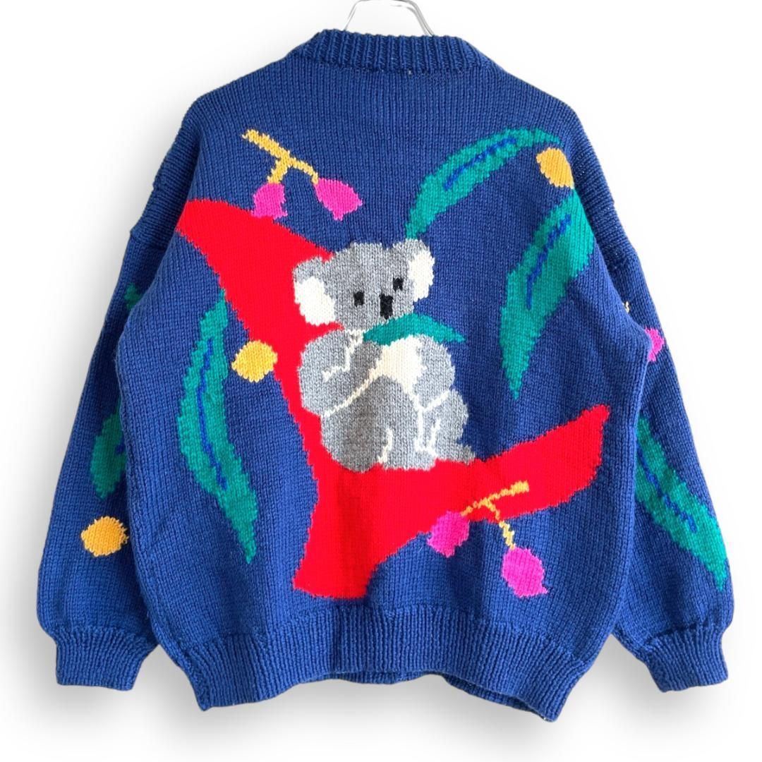 BONZO ボンゾー オーストラリア製 ウール ハンドメイド カーディガン USTAUSTRALIA_COM_AU