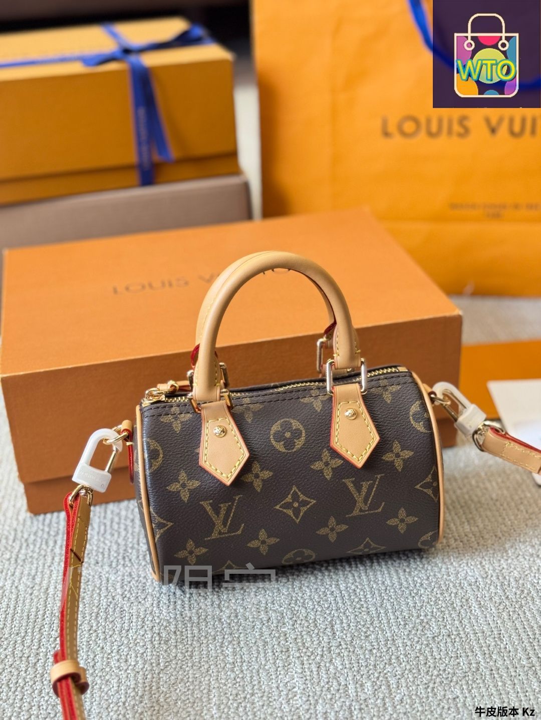 今日特価】LV（ルイ・ヴィトン）Nano Speedy 16 ピ LLOW バッグ