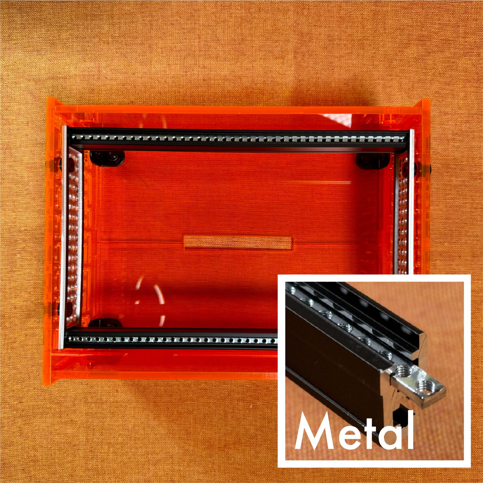 Takazudo Modular zudo-block-40 Orange-Metal