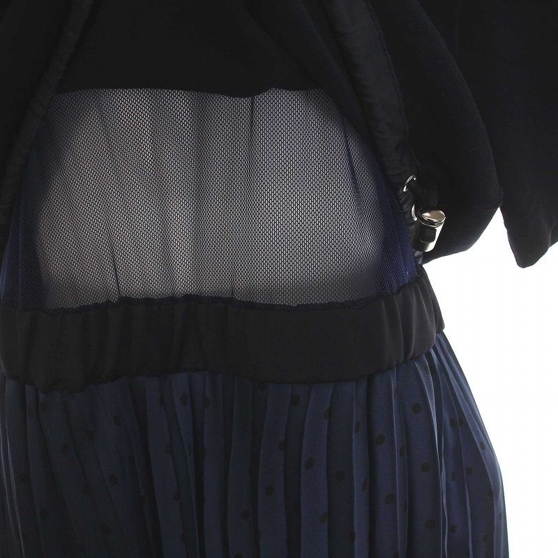 sacai サカイ　ワンピース sacai サカイ 21-05523 21SS グレー Suiting Dress シャツ