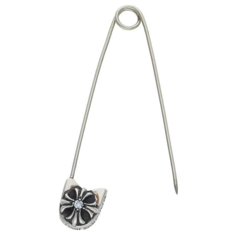 CHROME HEARTS クロムハーツ SAFETY PIN ダイヤ ラージ CHROME HEARTS クロムハーツ SAFETY PIN ダイヤ ラージ クロムハーツ