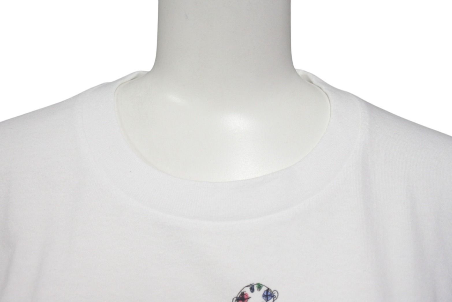 新品未使用 めめめのくらげ 半袖Tシャツ サイズL 村上隆 映画 カイカイキキ ホワイト マルチカラー Jellyfish Eyes 中古 4b000904 未使用品 村上隆 Jellyfish Eyes めめめのくらげ SIZE:130cm