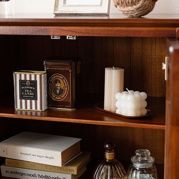 キャビネット 飾り棚 収納家具 アーチデザイン アーチ扉 アーチ ミンディ材 天然木 アンティーク 小さめ 黒アイアン 収納 扉付き 棚付き ガラス扉 リビング 寝室 ダイニング キッチン 上品 おしゃれ 模様替え ブラウン PM-322