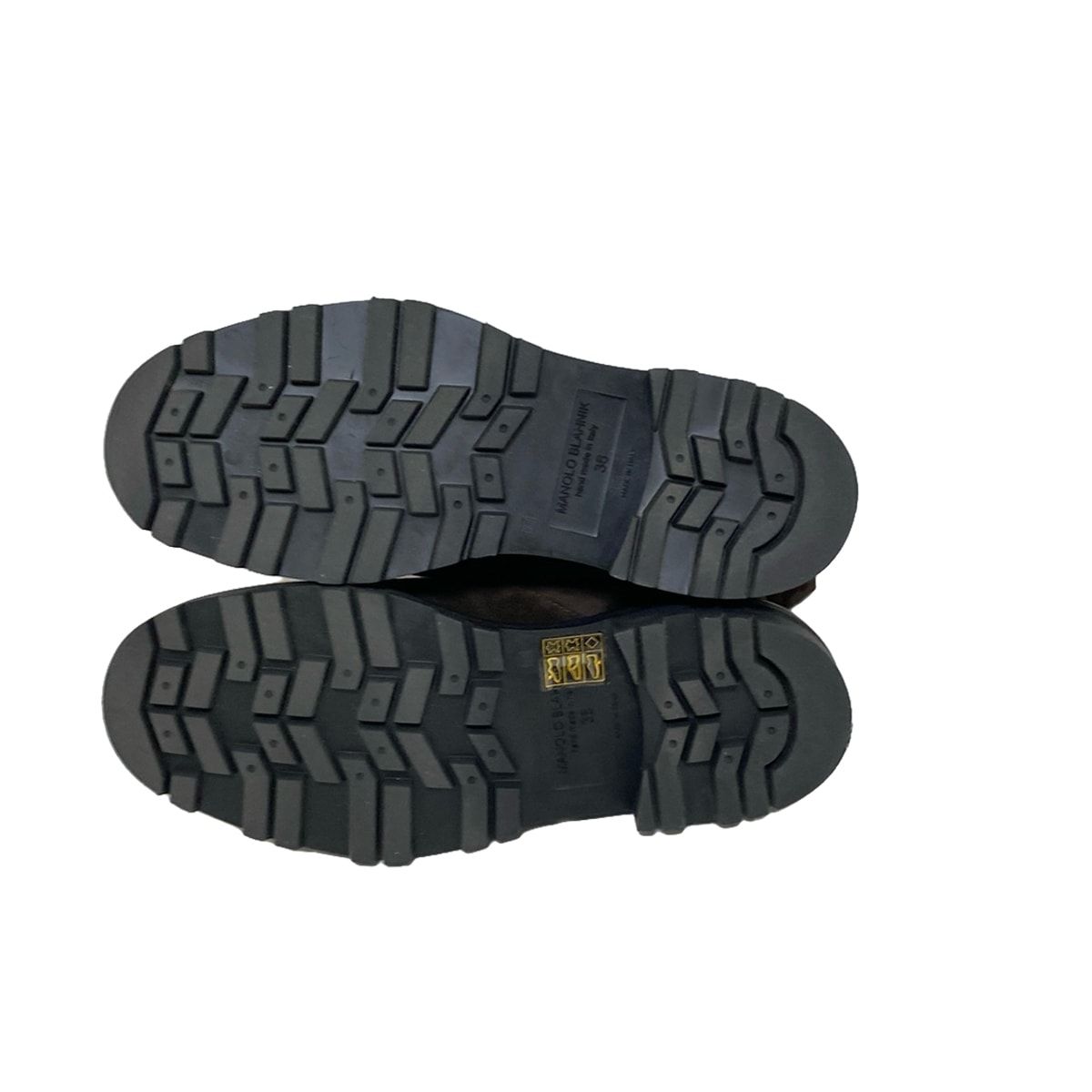 マノロブラニク ショートブーツ 36 レディース Tomosa スエード アンクルブーツ ムートンライニング ダークブラウン ムートン WWW_WOWDIGSITE_COM