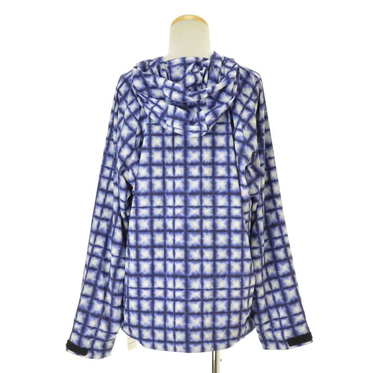 その他ブランド / WOKEEDGE/ジャケット/M/ナイロン/BLU/総柄/25SS/Tiedye Check Parka WOKEEDGE】25SS Tiedye Check Parkaナイロンジャケット - メルカリ