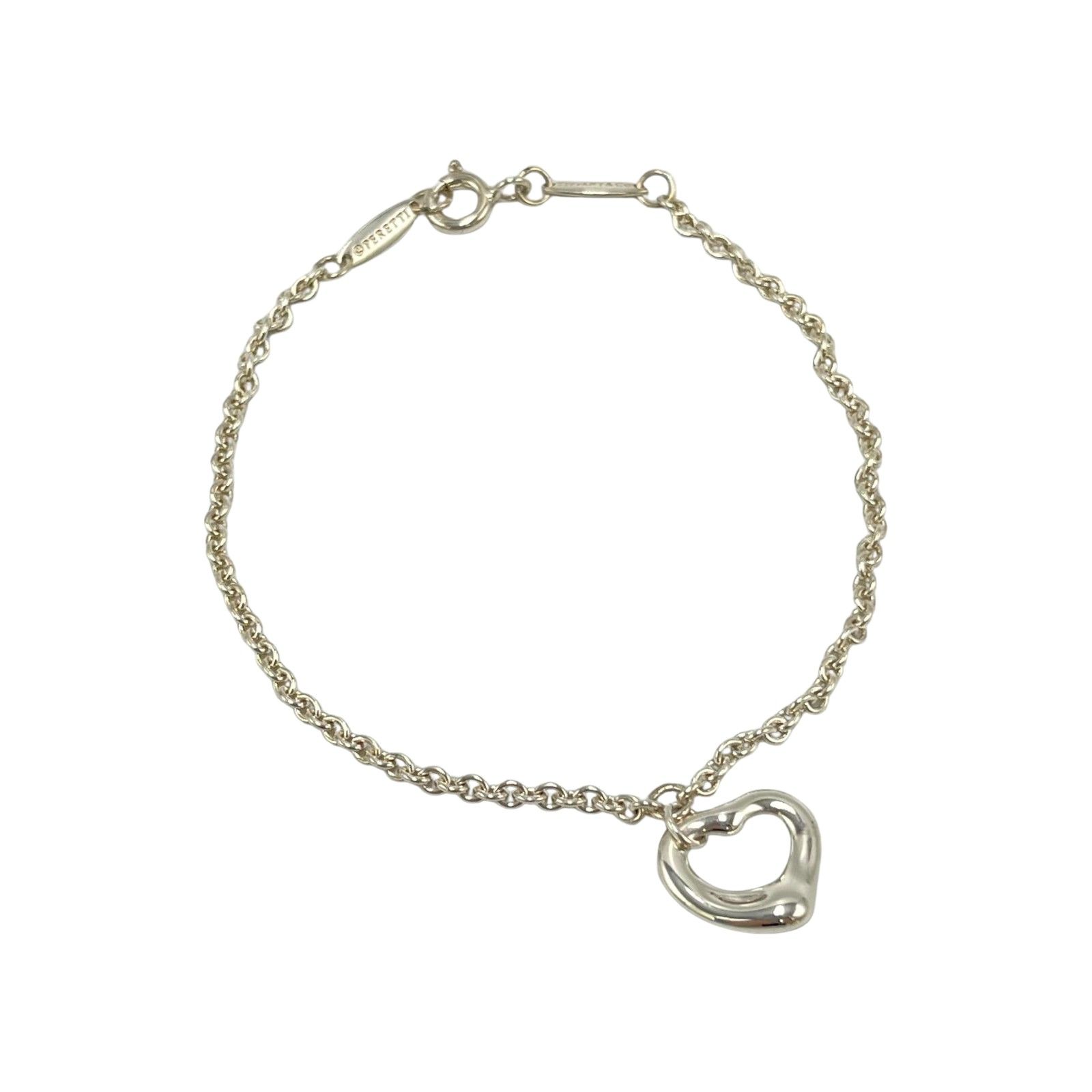 ティファニー　オープンハート　XS スモールサイズ　シルバーブレスレット　925 TIFFANY&Co. ブレスレット オープンハート SV925 シルバー925