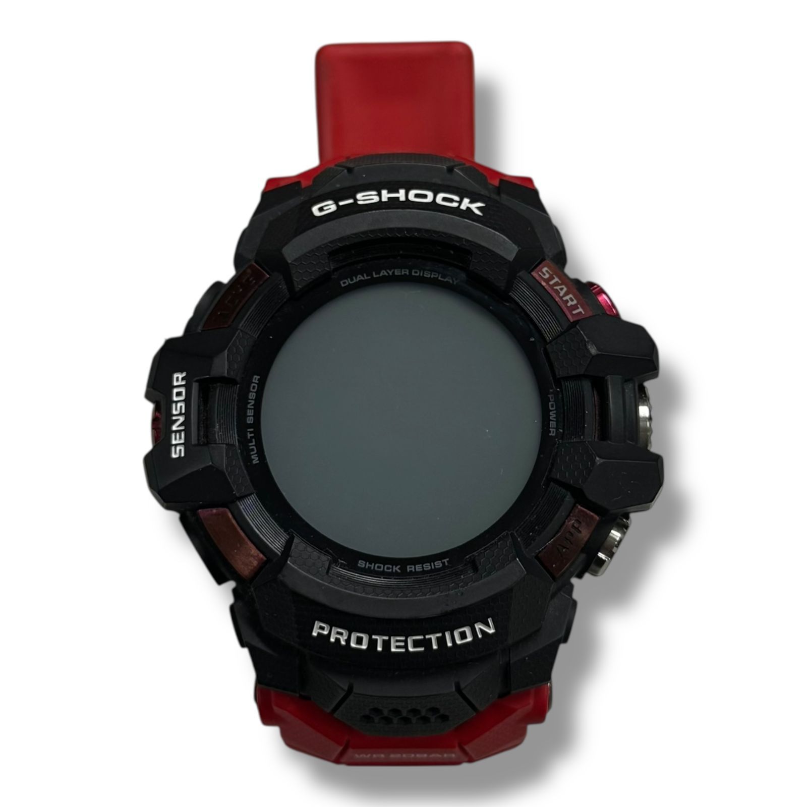 CASIO G-SQUAD PRO G-SHOCK スマートウォッチ カシオ GSW-H1000 レッド 