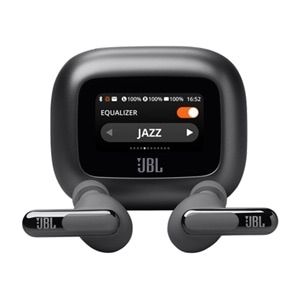 JBL LIVE BEAM 3 ワイヤレスイヤホン スマート充電ケース LDAC対応ハイレゾ マルチポイント ハイブリッド ノイズキャンセリング IP55防水 ワイヤレス充電対応 ブラック JBLLIVEBEAM3BLK