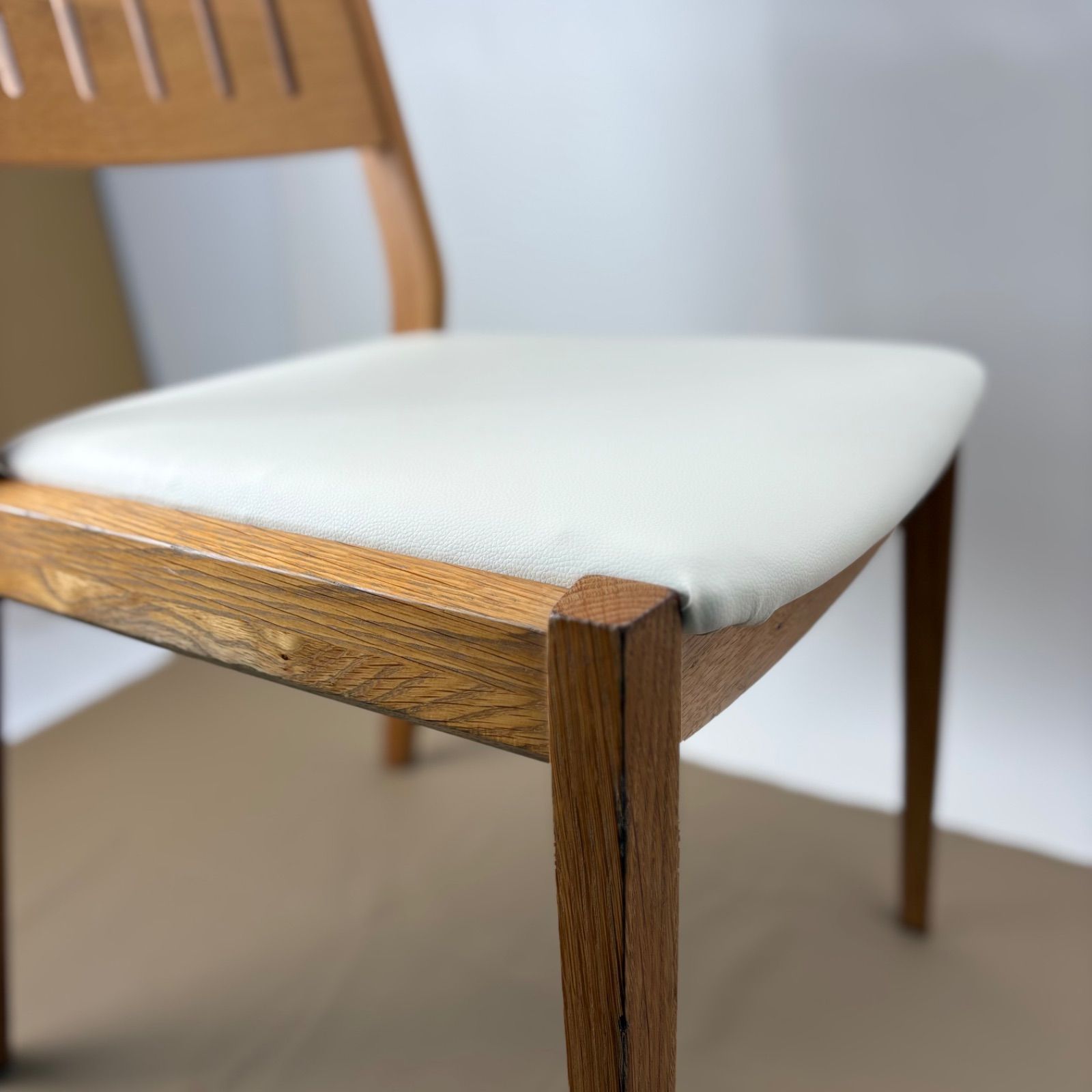 大塚家具 IDC ダイニングチェア 天然木 ナチュラル - メルカリ
