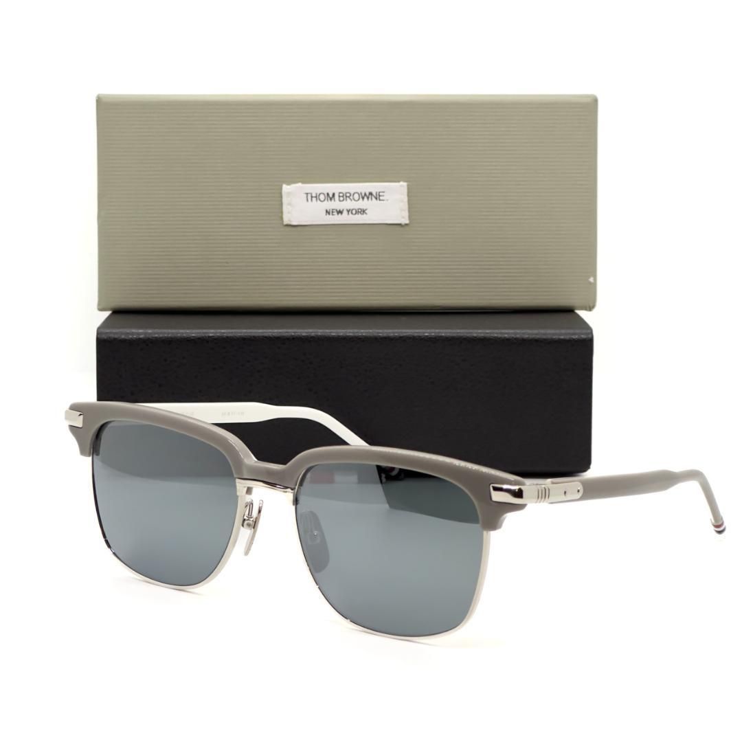 ファッション小物 THOM BROWNE TB-713 サングラス グレー ホワイト