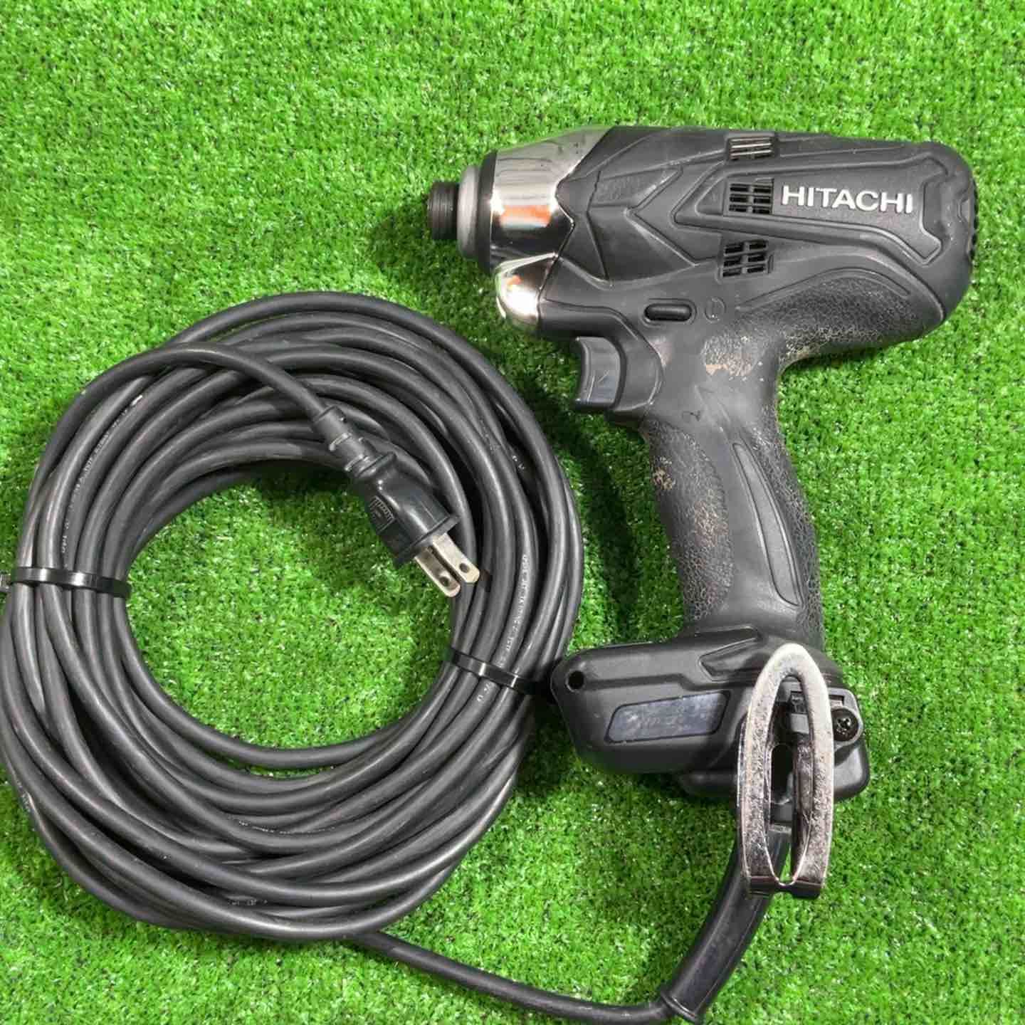 HITACHI 日立 インパクトドライバー 12mm WH12VE AC100v C208 日立工機 100VインパクトドライバーFWH 12VD 中古 HITACHI 日立工機