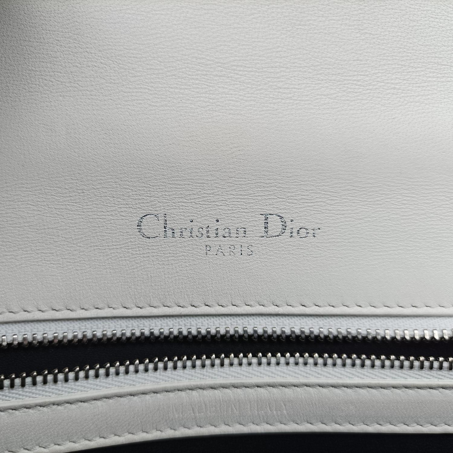 クリスチャンディオール Christian Dior ショルダーバッグ レディース ディオラマ ホワイト パテント 13-BO-0117