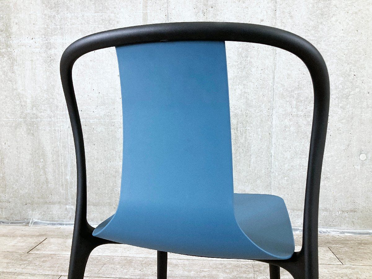 vitra ヴィトラ Belleville ベルヴィル サイドチェア ロナン - エルワン ブルレック シーブルー MARWIL-DEMENAGEMENTS_CH
