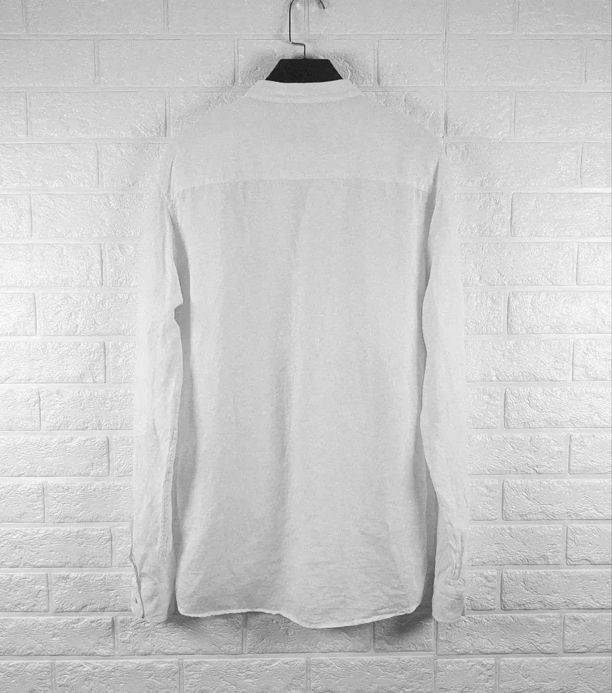 100 TIME TIME HOMME ヘンリーネック リネン シャツ