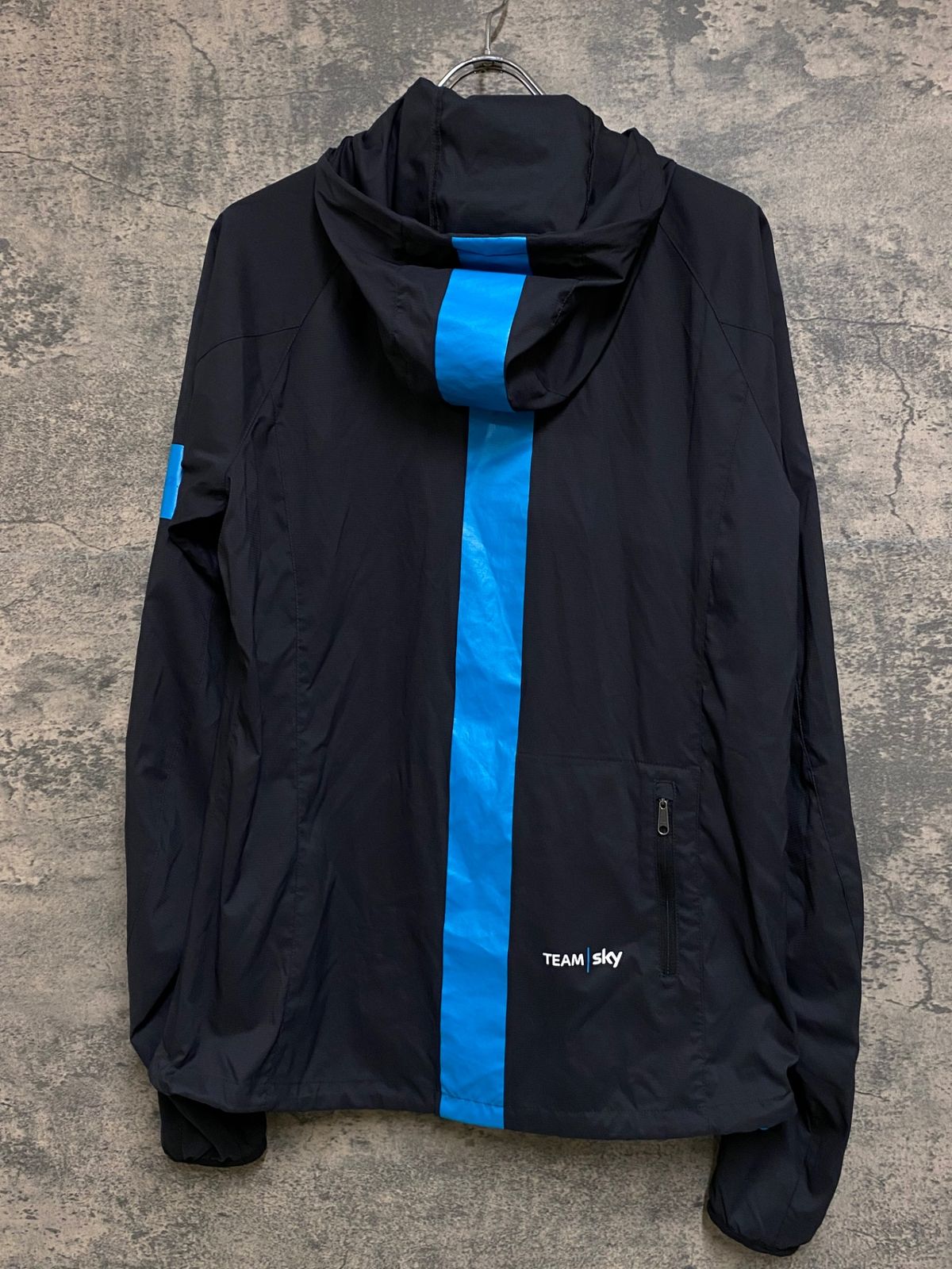 Rapha ウィンドブレーカー L ネイビー JN162 ラファ Rapha SPRAY JACKET 長袖 ウィンドブレーカー 黒 L