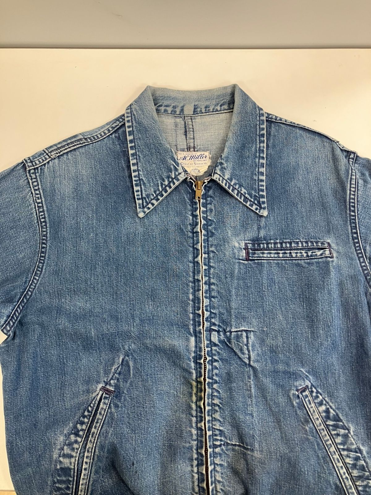 ヴィンテージ vintage 50's 50年代 Al.Miller デニムワーク