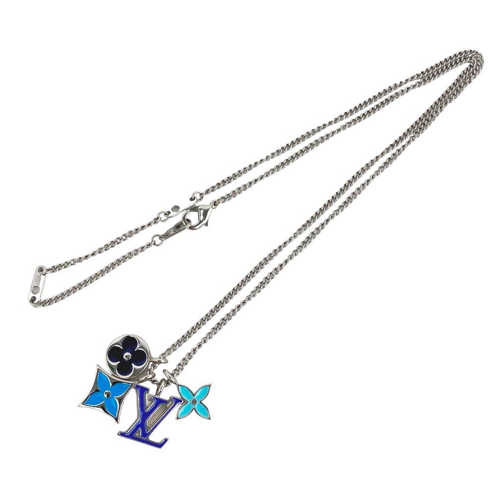 □中古□60cm□ ルイヴィトン インスティンクト ロング ネックレス  