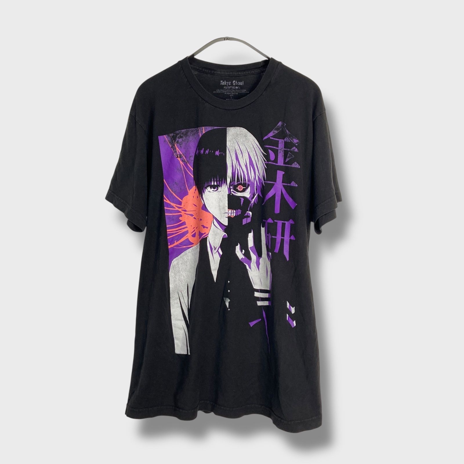 ☆東京喰種トーキョーグール☆アニメTシャツ☆金木研☆キャラクターT 