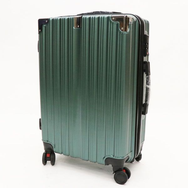 ケースhiro HIRO キャリーケース グリーン Sサイズ 約40L PC＋ABS樹脂製 TSAロック