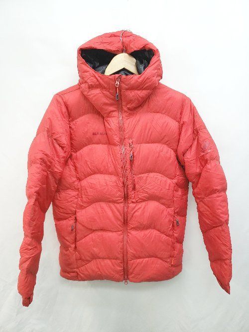 ◇ MAMMUT マムート ダウン 長袖 Xeron IN Hooded Jacket サイズS レッド メンズ P  【1404040019470】