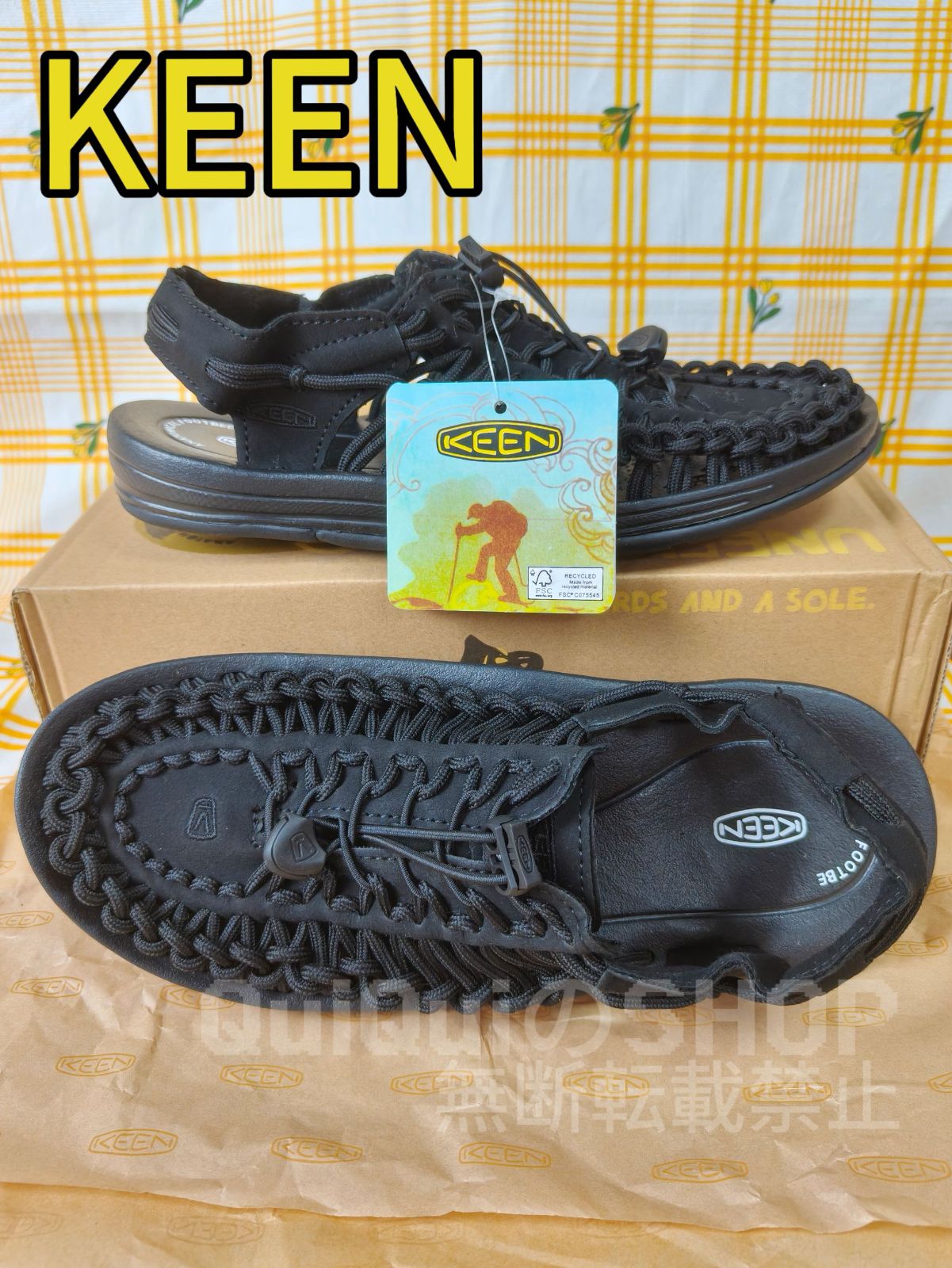 大人気 KEEN UNEEK サンダル アウトドア 快適 軽量 メンズ