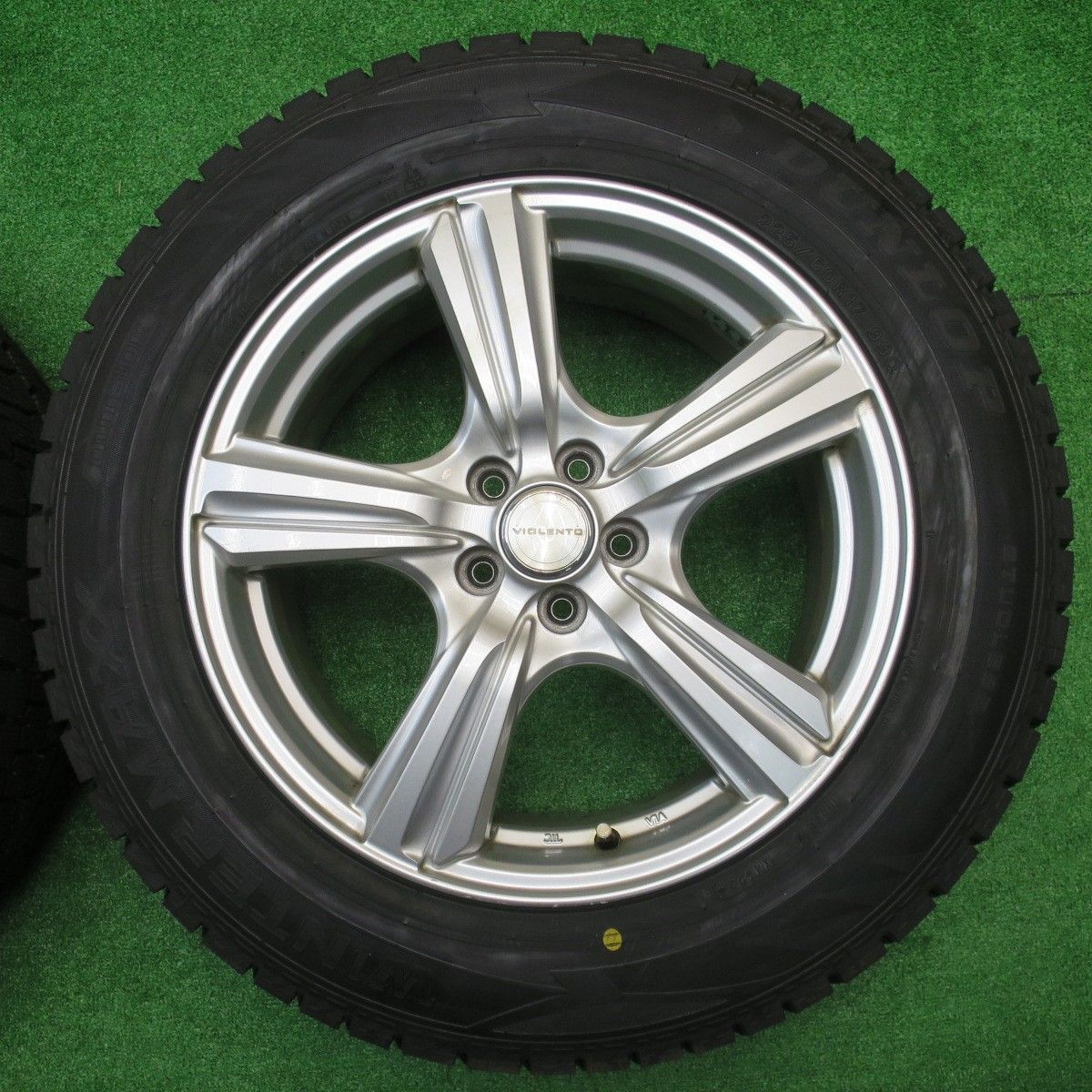 ♥ 23年 XV 等 225|60R17 スタッドレス ダンロップ ウインターマックス WM02 VIOLENTO ヴィオレント 17インチ PCD100|5H 5101503NJス