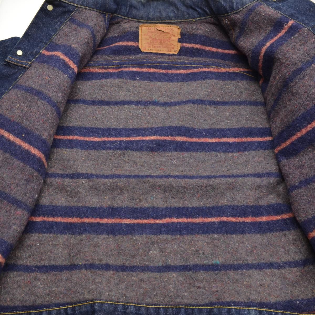 60s 559XX サード 3rd リーバイス LEVI’S ブランケット 1960s LEVI'S 559 XX Denim Jacket / リーバイス サード