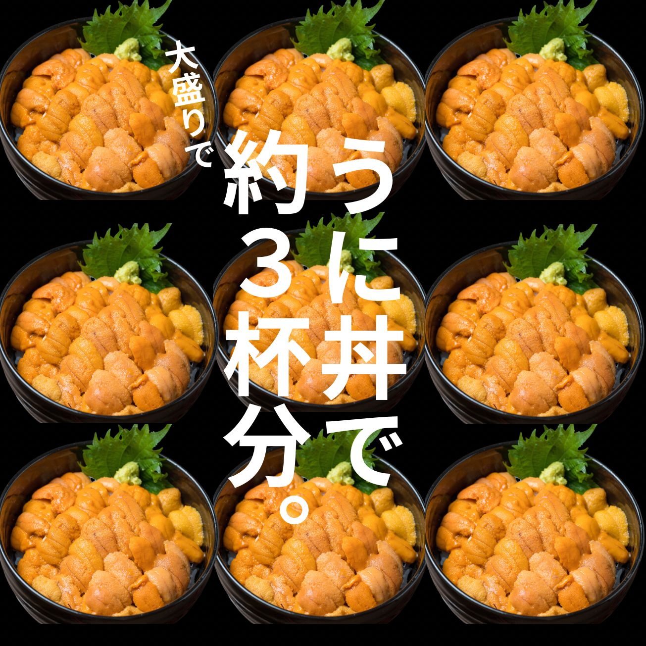 【極上/無添加】濃厚うに 300g(100g×3) 雲丹 ウニ うに 生食用 生うに 冷凍 寿司 刺身 うに丼 贅沢 贈物 - メルカリ