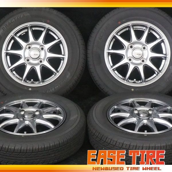 バリ山 PRACTIVA BP01 | SPORT ABELIA 145|80R13 | 4J 43 100 4H 4本 アルト ワゴンR ムーブ タント Nシリーズ等