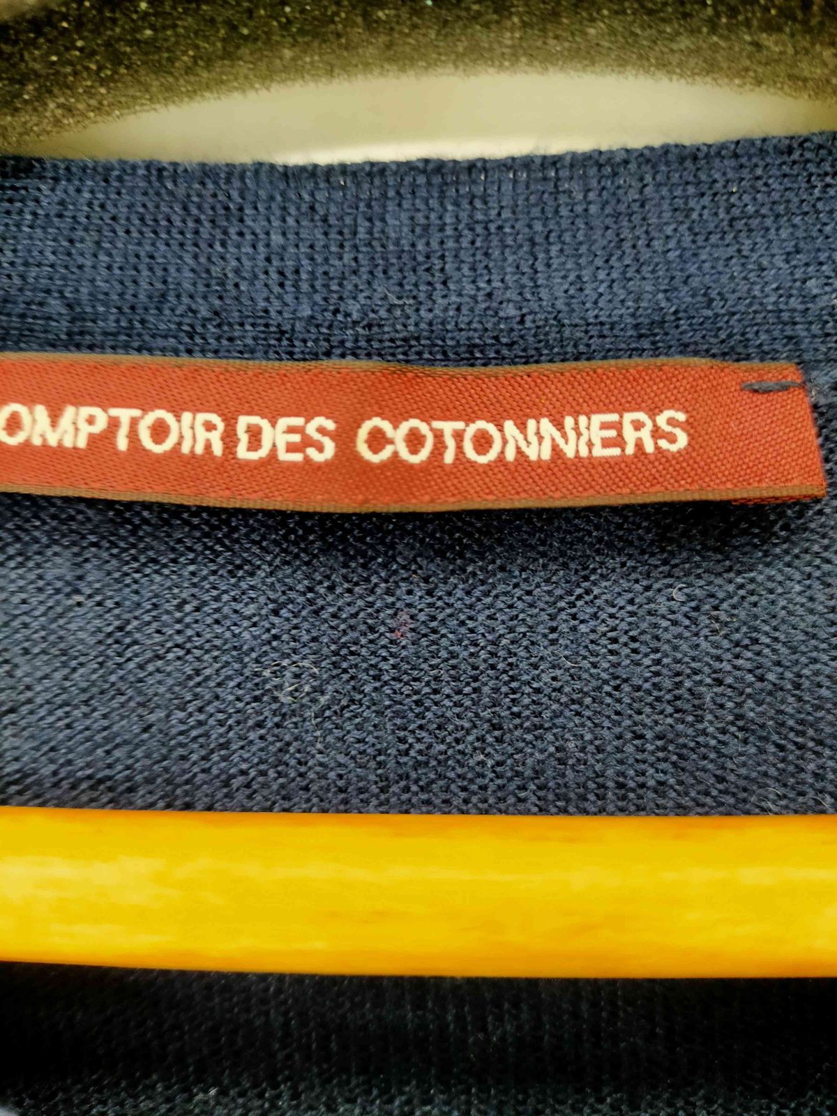 コントワーデコトニエ COMPTOIR DES COTONNIERS シルク混 カシミヤ 薄手クルーネック ニット レディース JPN：XS 