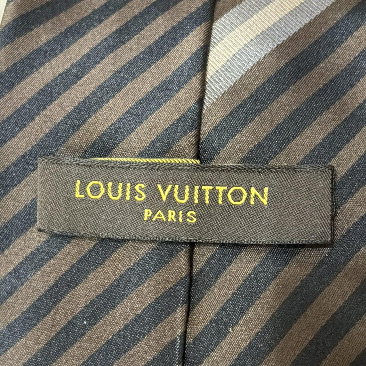 LOUIS VUITTON(ルイヴィトン) ネクタイ メンズ美品 - ダーク