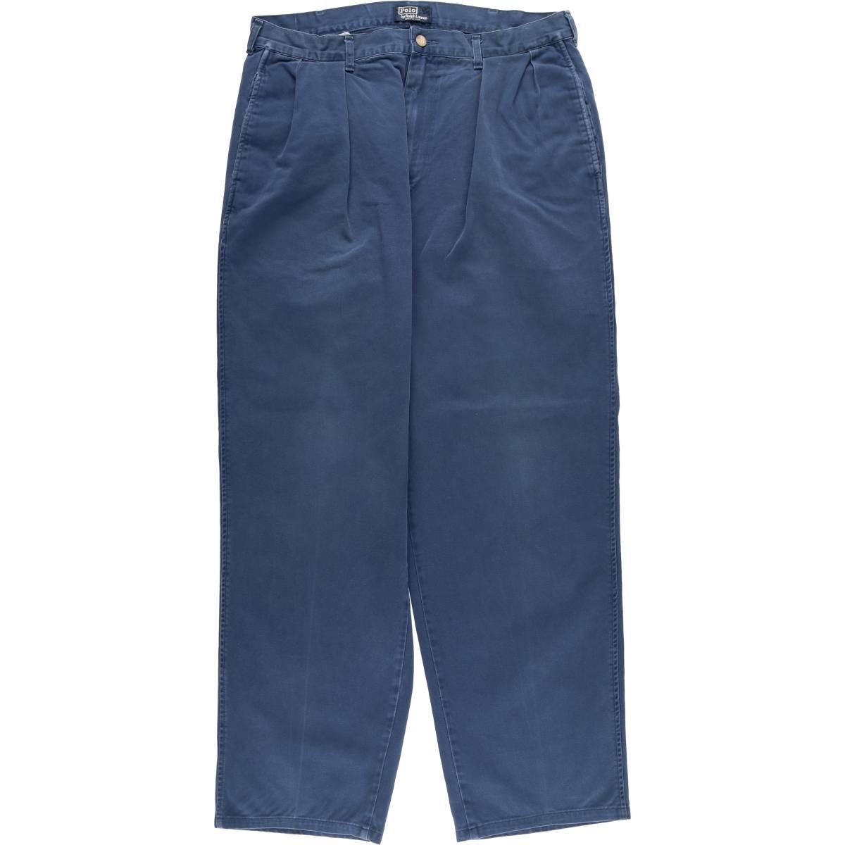 古着 90年代 ラルフローレン Ralph Lauren POLO by Ralph Lauren ツータック チノパンツ USA製 メンズw34相当 ヴィンテージ/eaa522876