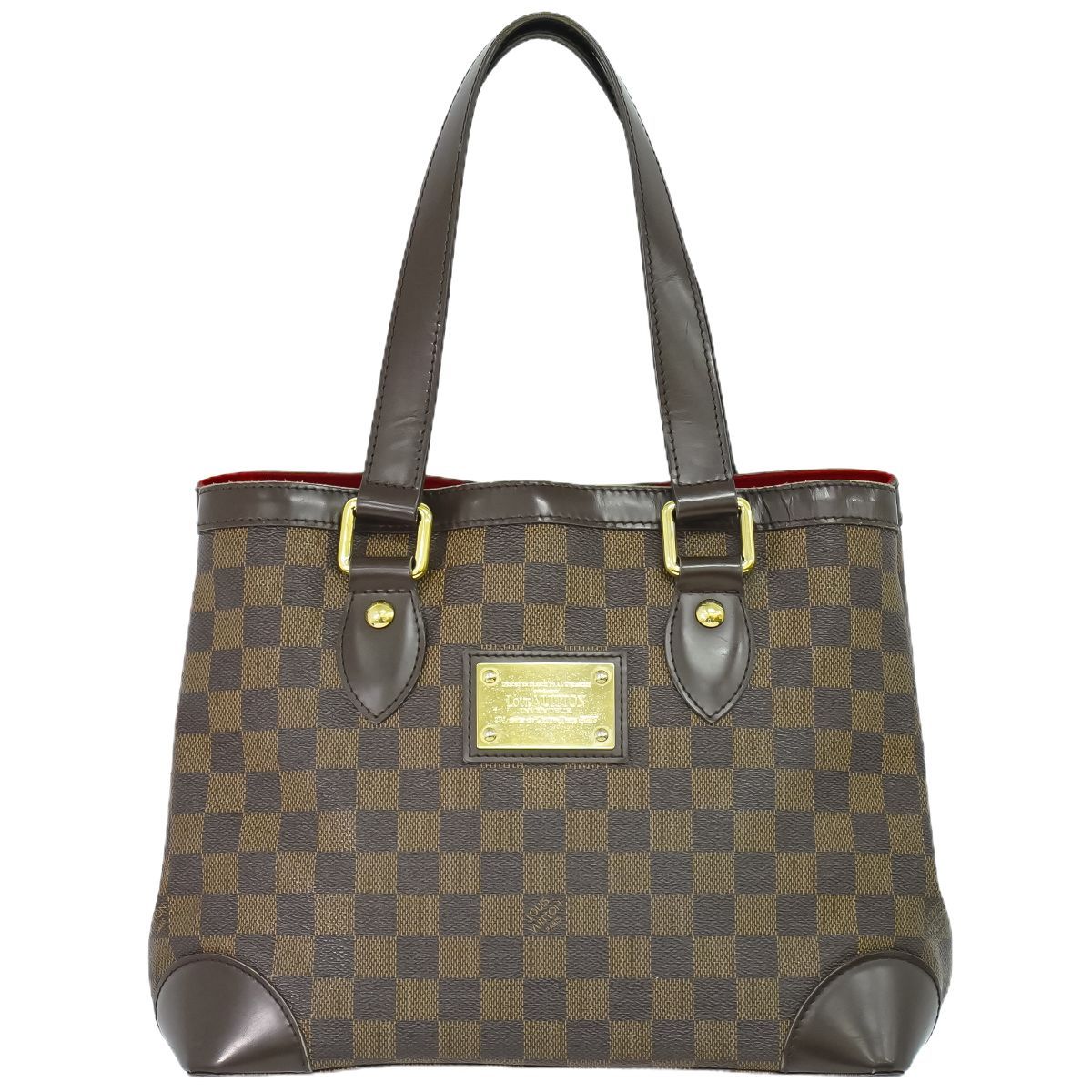 本物 ルイヴィトン LOUIS VUITTON LV ハムステッド PM ダミエ エベヌ トートバッグ ハンドバッグ ブラウン N51205  Hampstead ビトン バッグ 中古 【フォロー割】 - メルカリ