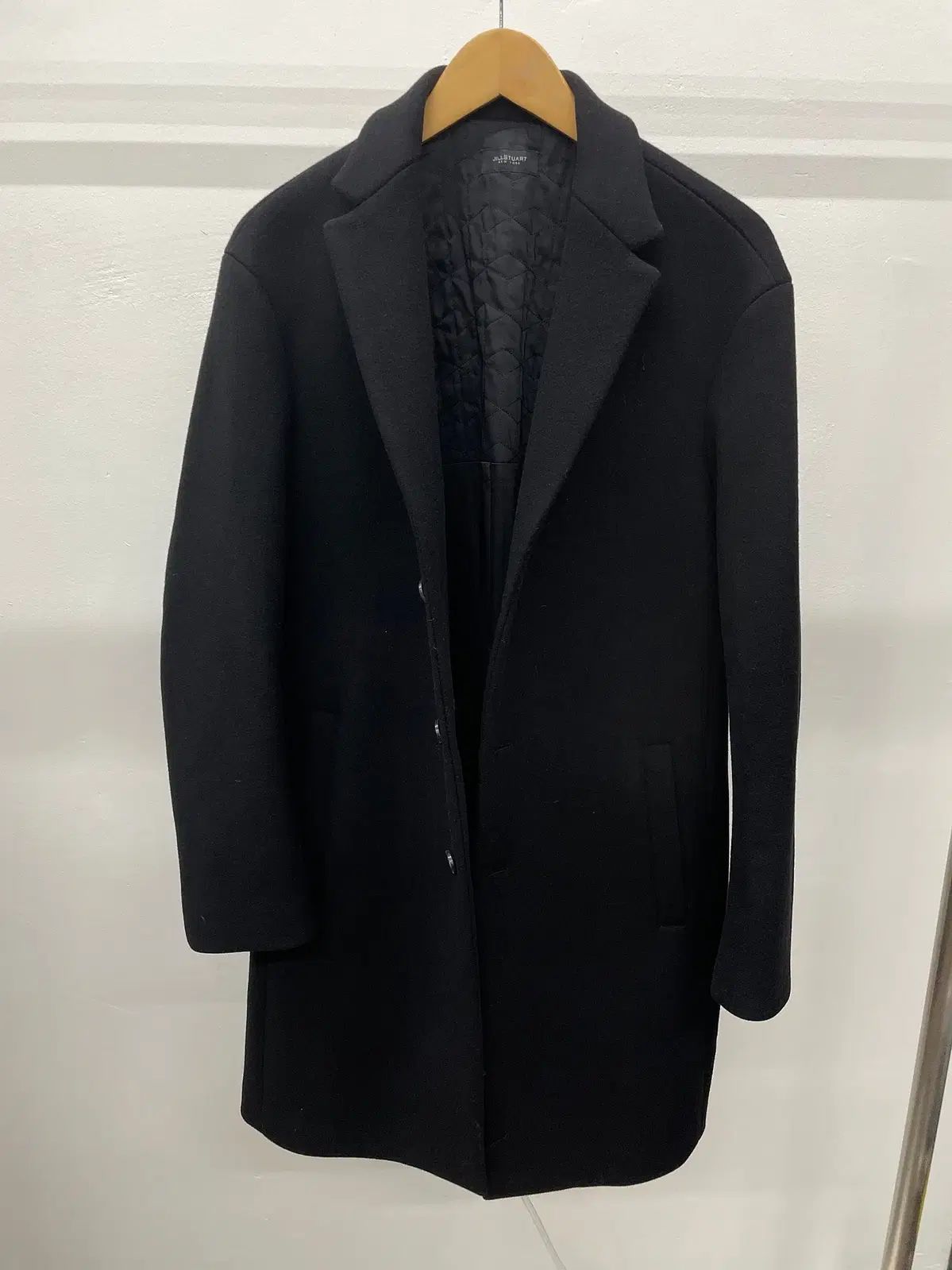 100 ジル スチュワート ニューヨーク ウール カシミア コート