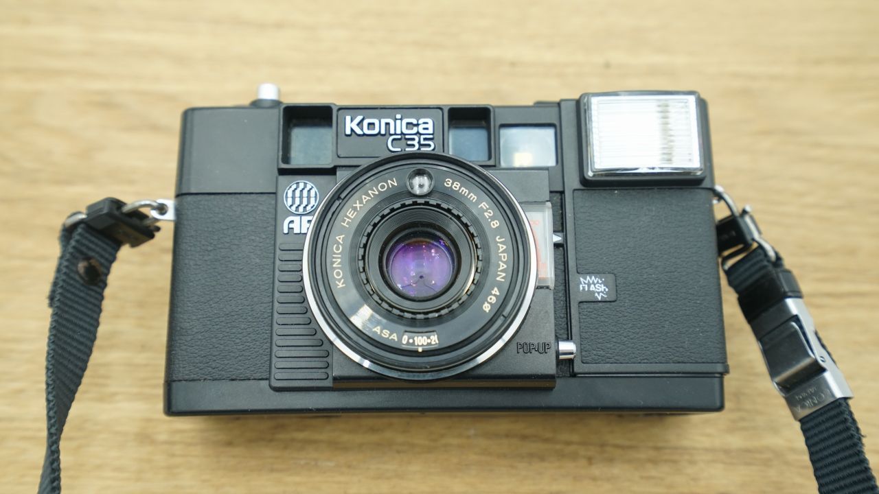 8203 良品 やや訳アリ Konica コニカ C35 AF 38mm 2.8 - メルカリ