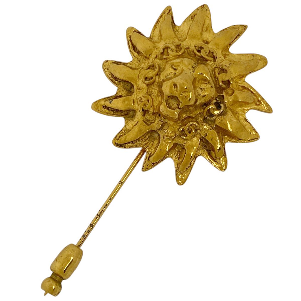 シャネル ライオン GP ゴールド レディース ブローチ シャネル