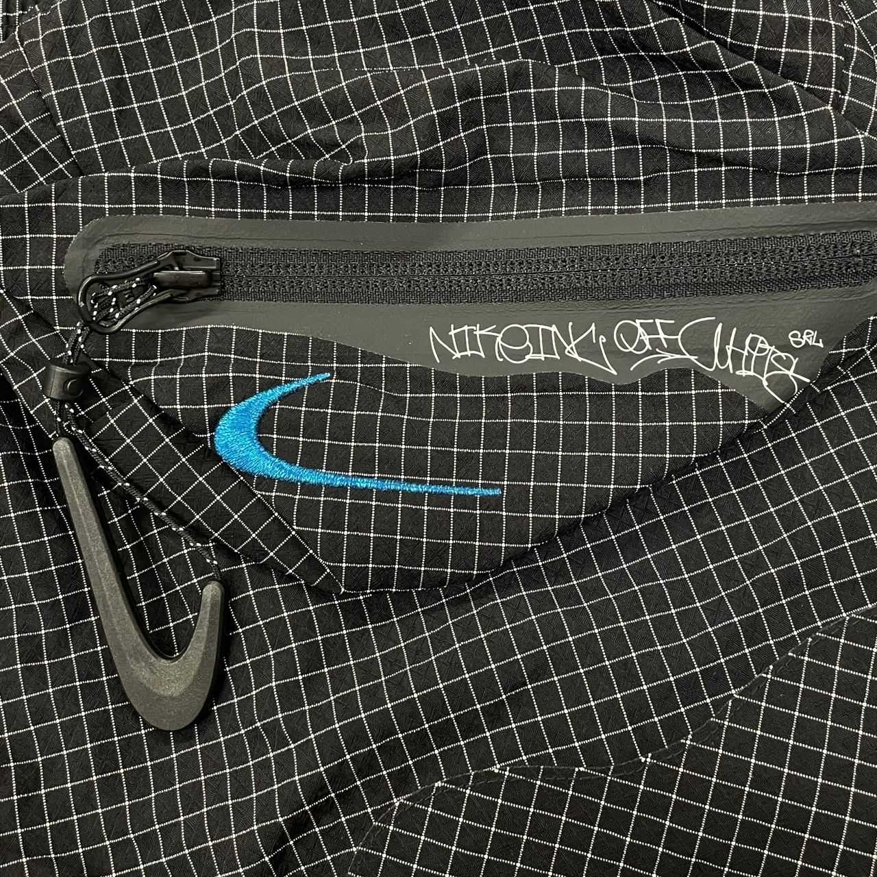 美品 NIKE × OFF-WHITE WOVEN SHORT ウーブン ショーツ ショート