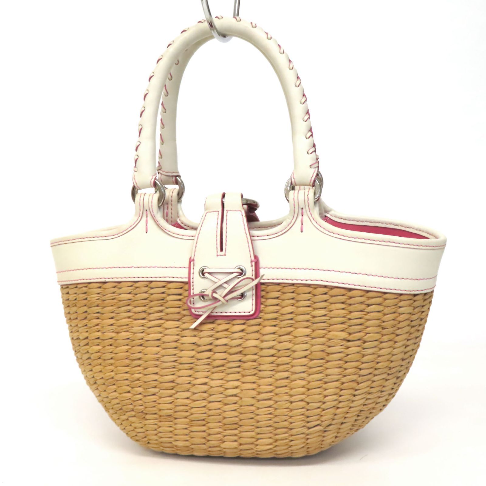 コーチ★COACH★カゴバック★バタフライ  ストロー コーチ ストローバッグ
